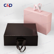 Load image into Gallery viewer, Collapsible Box with Handle / Large size - Xiamen C&D Paper & Pulp Co., Ltd