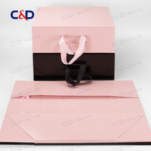 Load image into Gallery viewer, Collapsible Box with Handle / Large size - Xiamen C&D Paper & Pulp Co., Ltd