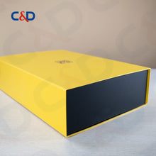 Load image into Gallery viewer, Customized paper box Four Corners Glued Foldable Paper Box XXL size With Handle folding paper box - C&D PAPER PACKAGING