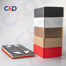 Load image into Gallery viewer, FOLDABLE PAPER BOX WITH OR WITHOUT RIBBON HANDLE-IN STOCK - C&D PAPER PACKAGING