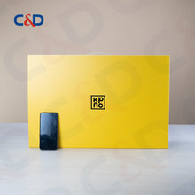 Load image into Gallery viewer, Customized paper box Four Corners Glued Foldable Paper Box XXL size With Handle folding paper box - C&D PAPER PACKAGING