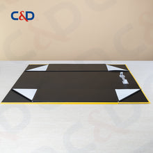 Load image into Gallery viewer, Customized paper box Four Corners Glued Foldable Paper Box XXL size With Handle folding paper box - C&D PAPER PACKAGING