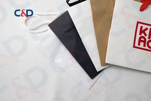 LUXURY SHOPPING PAPER BAG WITH CUSTOMIZED LOGO - C&D PAPER PACKAGING